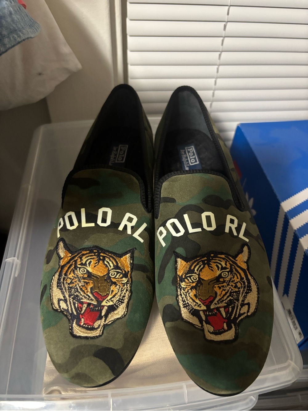 Ralph Lauren Camo Paxton Slippee